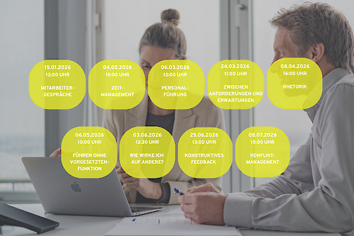 News Bild Erleben Sie unsere Webinare für das erste Halbjahr 2026!